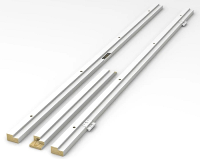 Valkoinen karmi 42x68 mm huulletuille ovilevyille