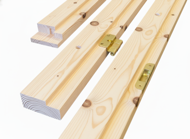 Puuvalmis karmi 42x92mm huulletuille ovilevyille Puuvalmis karmi 42x92mm huulletuille ovilevyille